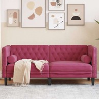 Sofa dvosjed 40 cm od tkanine, taupe
