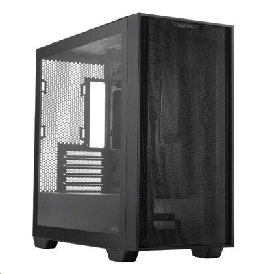 ASUS Kućište A21 PLUS, mini tower, micro ATX, crno