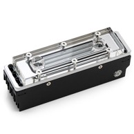 BITSPOWER Hladnjak za memoriju DDR5, proziran, dvostrani za 4 DIMM modula