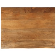 Stolna ploča sa živim rubom 100x80x3,8cm od masivnog drva manga