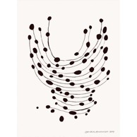 THE POSTER CLUB Plakat 30x40 cm Dancing Dots