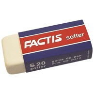 FACTIS Gumica sintetička S20 Softer, bijela