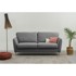 SCANDIC Tamno siva sofa od samta 170 cm Paris, 170x90x88 cm