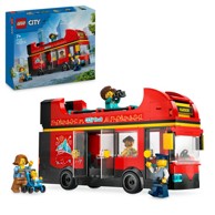 LEGO City Crveni turistički autobus na kat 60436