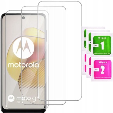 Kaljeno staklo za Motorola Moto G73 / Moto G14 staklo 9H, 3 kom