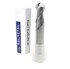 Kuglasto glodalo od tvrdog metala za aluminij, Ø 12 mm, R6 x 25 x 75 mm, 45 HRC