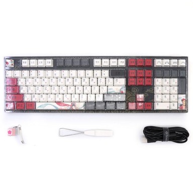 VARMILO Tipkovnica VEA108 Beijing Opera Gaming, MX Brown, White LED - US Layout A26A028A2A0A01A025