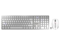CHERRY Tipkovnica i miš DW 9100 Slim, Bluetooth, bijela, USB, UK HRV