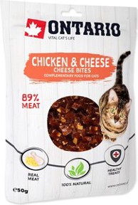 ONTARIO Poslastica za mačke 50 g, piletina sa sirom