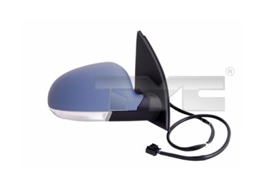 TYC Retrovizor VW Golf 5, lijevi, električni, grijani, asferičan, žmigavac