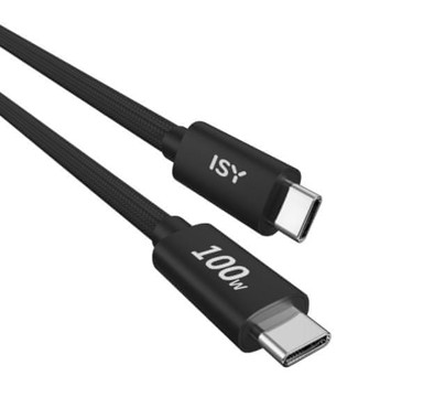 ISY IUC-5900 USB-C kabel, 100 W, 1,8 m