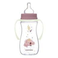 CANPOL BABIES Bočica protiv kolika EasyStart Sleepy Koala, 300 ml, roza
