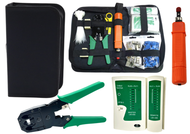 NETWORK TOOL SET 19 u 1, tester kablova, alat za krimpanje