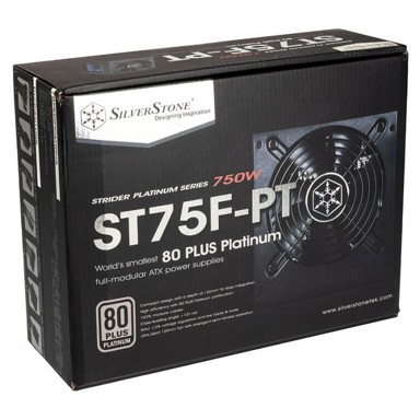 SILVERSTONE Napajanje SST-ST75F-PT v1.1 Strider 80 PLUS Platinum, modularno - 750 Watt SST-ST75F-PT v1.1