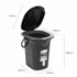 GREENBLUE Putni WC GB320GG, 19 l, zeleno-sivi