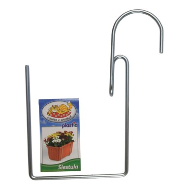 PLASTIA Metalni držač tegli za cvijeće Siestula, metal, prirodna