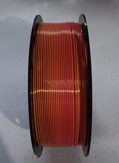 MRMS Filament za 3D pisač Silk PLA, 1.75 mm, 1 kg, crveno-zlatni