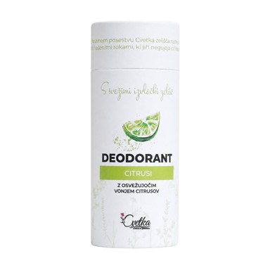 CVETKA Citrusni bio biljni dezodorans 50 ml