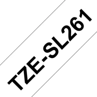 BROTHER Traka za označavanje TZE-SL261, crna na bijeloj