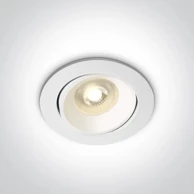 ONE LIGHT Ugradbena svjetiljka gu10 mr16 bijela dm11105ua/w