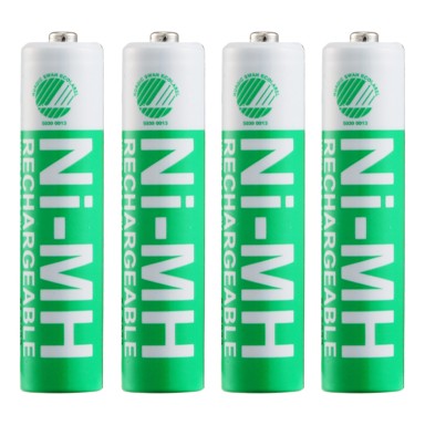 DELTACO Ni-Mh baterije Ultimate, punjive, LR03/AAA, 1000mAh, pakiranje od 4 komada