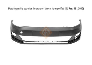 ISAM Prednji branik VW Golf 7 -17