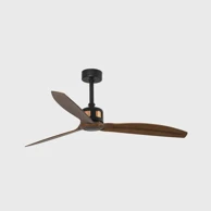 FARO LOREFAR Copper fan fi1280 mm black 3 b. dark wood fr33451