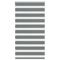 Zavjesa zebra tamnosiva, 75 x 100 cm (širina tkanine: 70,9 cm, materijal: poliester)