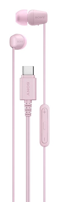 SONY Žične in-ear slušalice IER-EX15C, USB-C, ružičaste