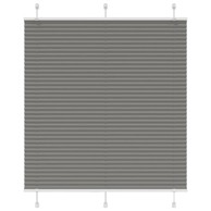 Plisirana roleta antracit 115x150 cm širina tkanine 114,4 cm