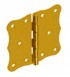 DOMAX Ukrasna šarka, 100 x 105 x 2 mm, za škrinju, cink zlatna