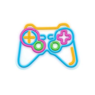 FOREVER Neonsko LED svjetlo Gamepad Multicolor NNE19