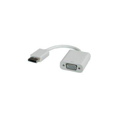 ROLINE Adapter/kabel DisplayPort - VGA, M/Ž, 0.15m