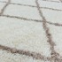 AYYILDIZ CARPETS Krem okrugli tepih ø 120 cm Alvor