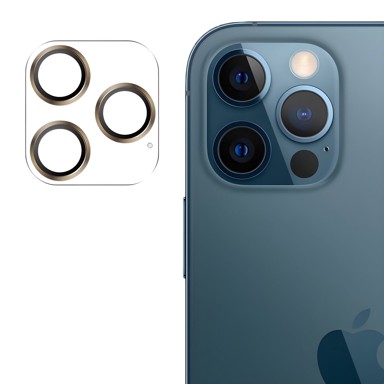 JOYROOM Zaštitno staklo za kameru za Apple iPhone 12 Pro Max, zlatno
