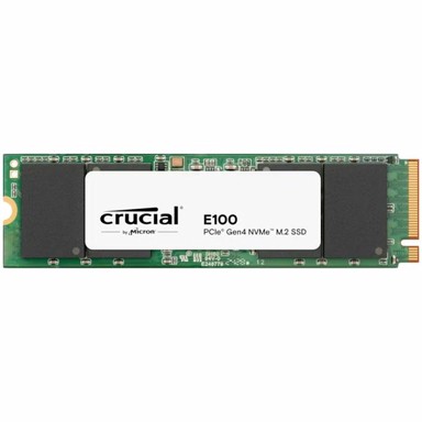 CRUCIAL SSD disk, E100, 480GB, PCIe 4.0 Gen4, M.2 2280, NVMe, Read/Write 4500/2500 MB/s