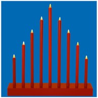 HOME Dekorativna rasvjeta KAD 09/RD 8171, svijećnjak