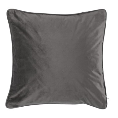 TISECO HOME STUDIO Tamnosivi jastuk Velvety, 45 x 45 cm