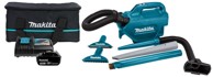 MAKITA Usisavač DCL184RF, baterija 3,0 Ah, spremnik 0,5 L, 18 V, crno-plavi