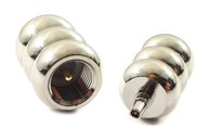Antenski adapter FME muški na CRC9 muški, srebrni