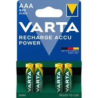 VARTA Punjive baterije HR03 AAA, 800 mAh, 4 komada