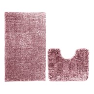 AMELIAHOME Set od 2 ljubičaste kupaonske prostirke