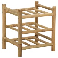 Stalak za vino bambus 32,5 x 29,5 x 36 cm, prirodni