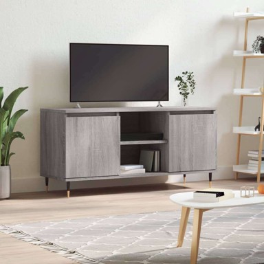 TV ormarić, 104 x 35 x 50 cm, konstruirano drvo, sivi hrast sonoma