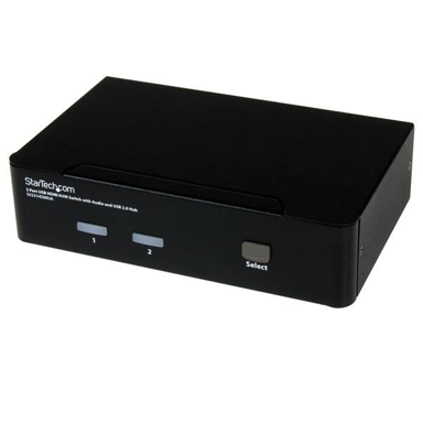 STARTECH KVM preklopnik SV231HDMIUA, HDMI, USB, 1920 x 1200, crni