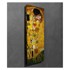 WALLITY Zidna reprodukcija na platnu Gustav Klimt The Kiss, 30 x 80 cm