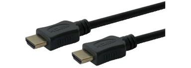 GBC KON.EL.CO. HDMI high speed kabel, 5,0 m, crni