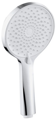 SAPHO Ručna tuš glava, masažna, 4 načina, silikonske mlaznice, Ø123 mm, krom