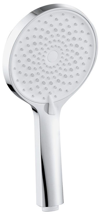 SAPHO Ručna tuš glava, masažna, 4 načina, silikonske mlaznice, Ø123 mm, krom