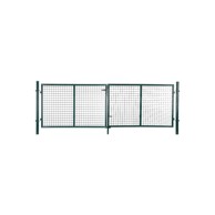 SONGMICS Vrtna vrata, 310 x 150 cm, zelena